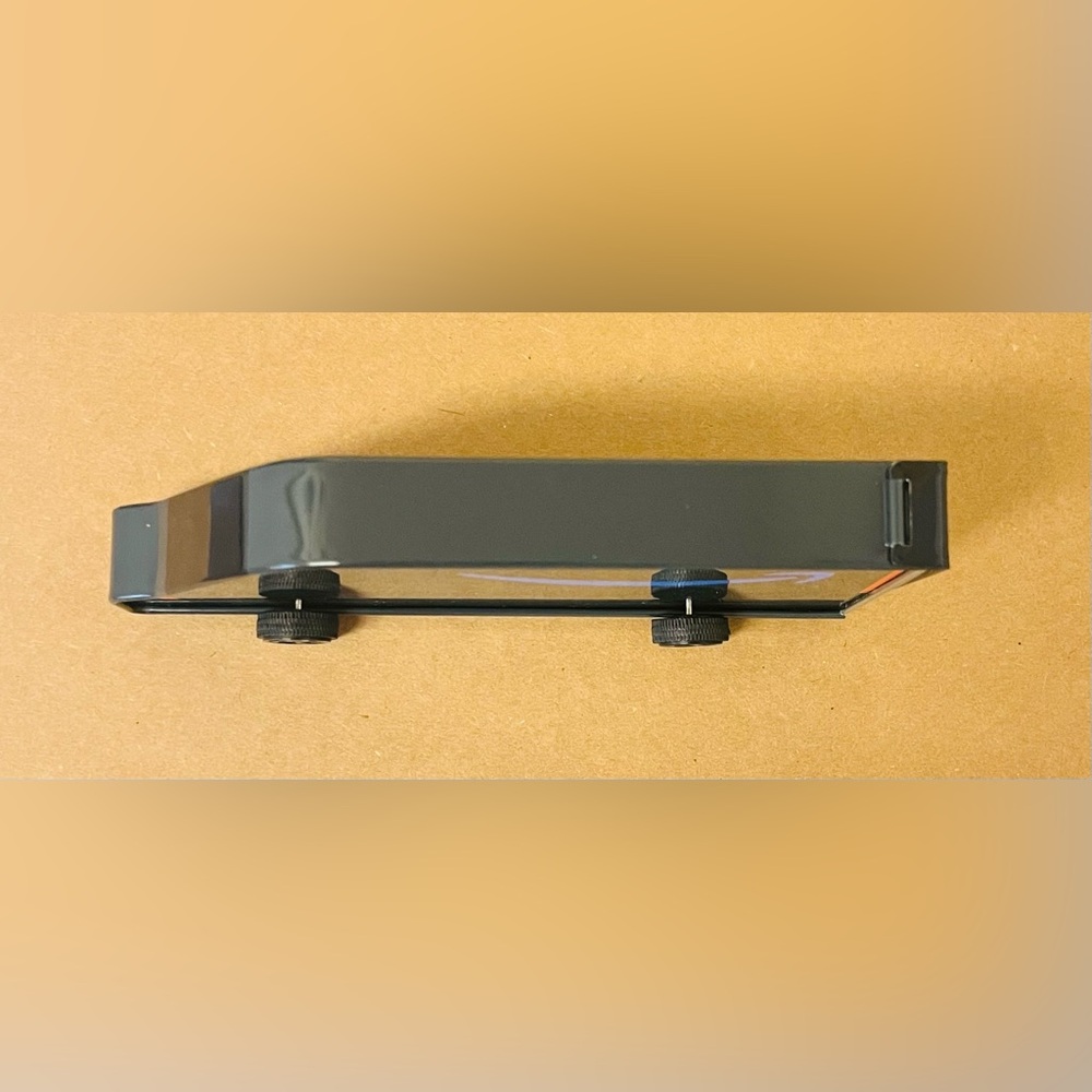 Amazon Black Van Tin with Blue Smile and Orange Accent - Picture 4 of 4